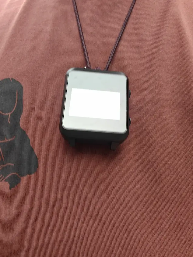 GAT562 Mesh Watch 挂绳佩戴方式