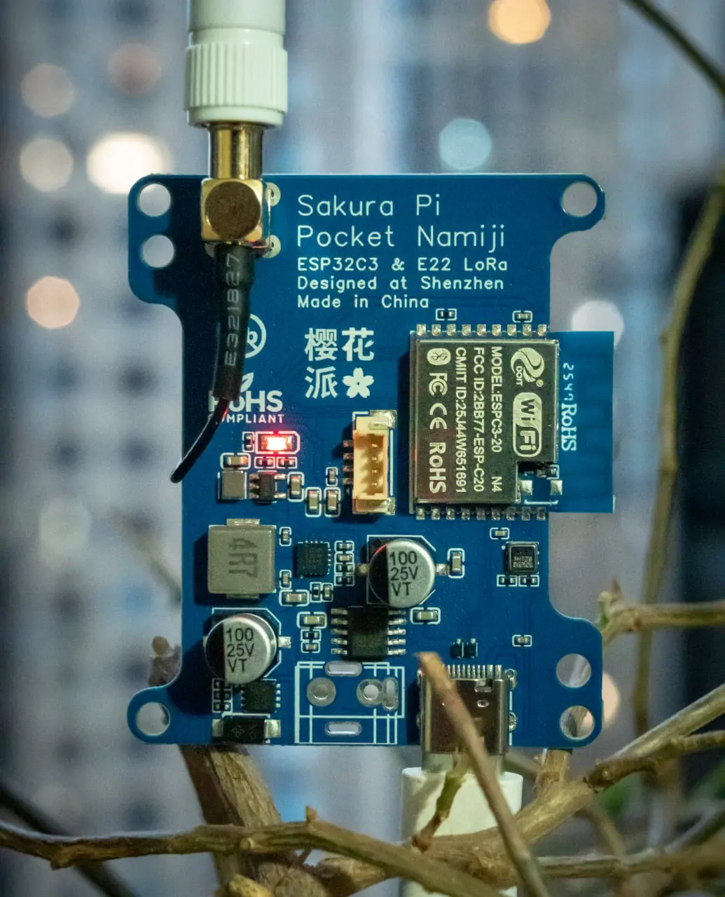 Sakura Pi Pocket Namiji PCB 正面