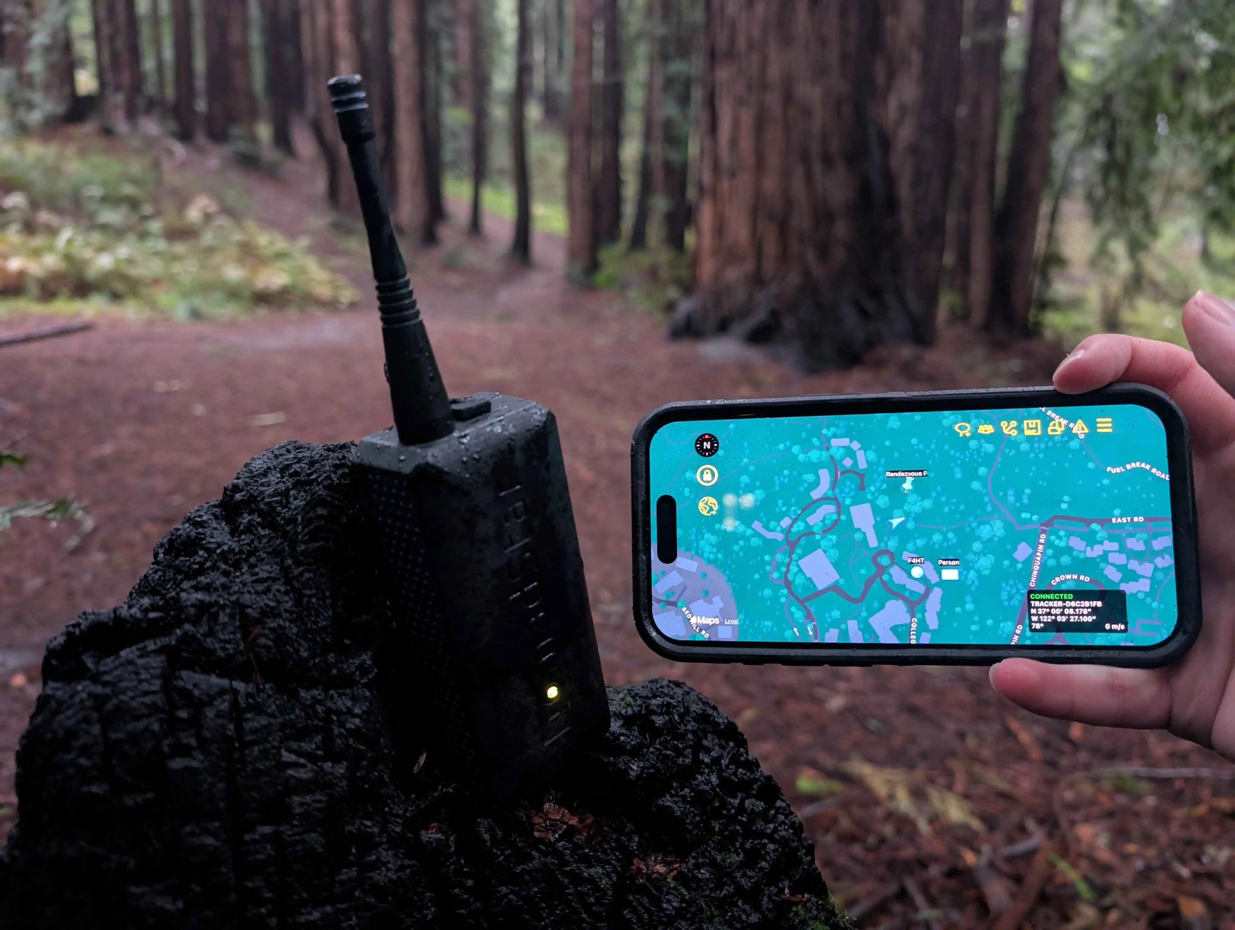 TAK Aware 中的 Meshtastic 集成显示